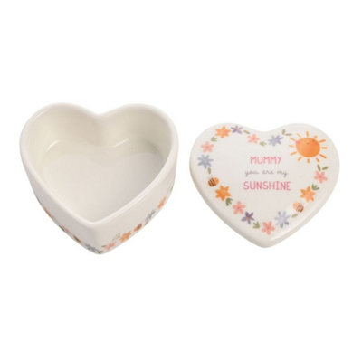Love Life Ceramic Trinket Box - Mummy Jewellery Boxes - Image 3