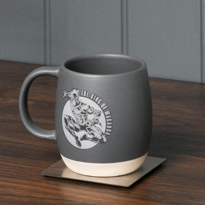 Disney Unisex Grey Marvel The Avengers Black Panther Mug In - Image 7