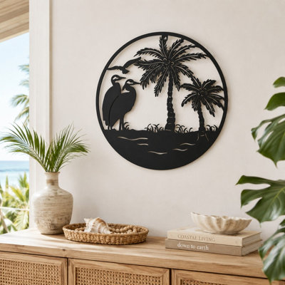 Metal Wall Art 40cms - Wild Birds Decorative Plaques & Signs - Image 4