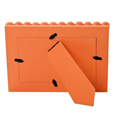Hestia Beaded Frame 4" x 6" - Orange - Image 5