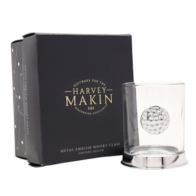 Rackhams Whisky Glass - Golf - Clear - Image 5