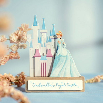 Disney Pastel Princess Mini Castle Plaque - Cinderella - Image 3