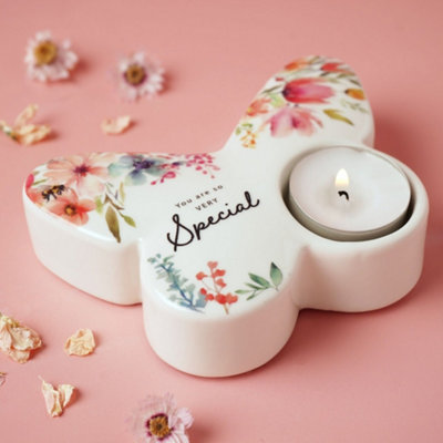 The Cottage Garden Butterfly Tealight Holder - Special - Image 3