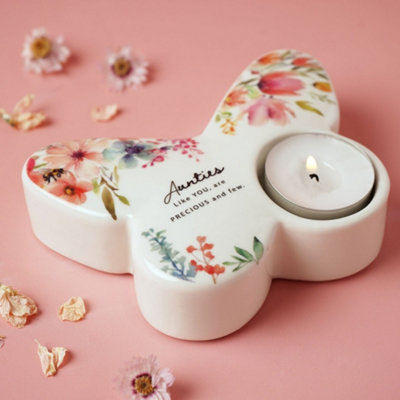 The Cottage Garden Butterfly Tealight Holder - Aunties - Image 3