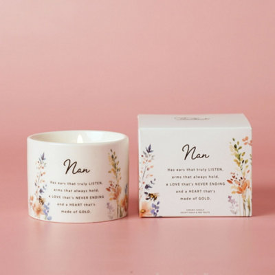 The Cottage Garden Ceramic Candle 100g - Nan Candles - Image 5