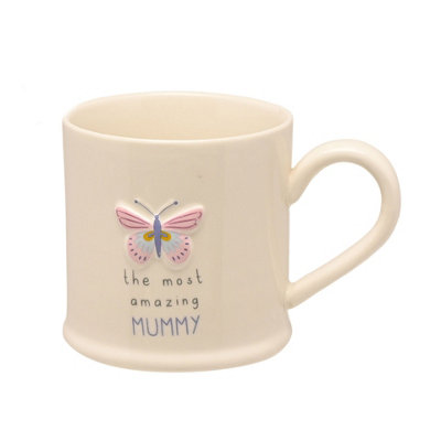 Love Life Embossed MugAmazing Mummy from B&Q