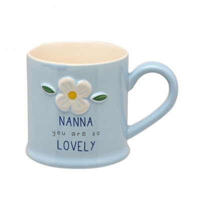 Love Life Embossed MugNanna from B&Q