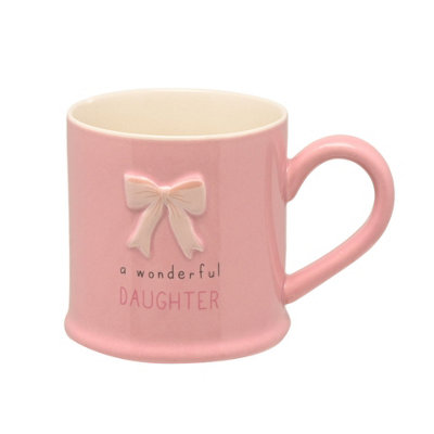 Love Life Embossed MugDaughter from B&Q