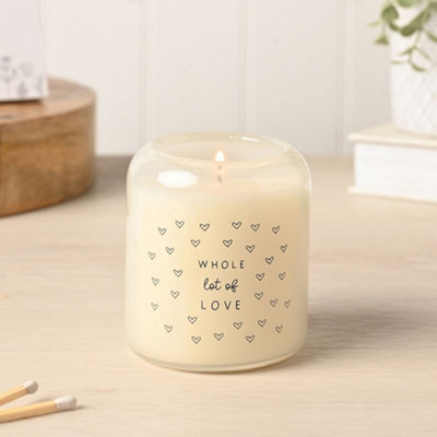 Moments Candle 210g - Love Candles Glass cream All Occasions - Image 4