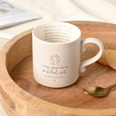 Julian Charles Grey Moments Mug With Inside Words Happy Home - One Size - Image 4