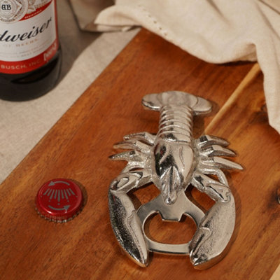 Hestia Unisex Silver Lobster Bottle Opener In - Image 6