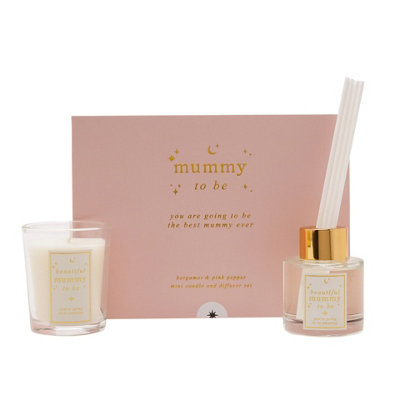 Bambino Candle & Reed Diffuser Gift Set - Mummy To Be - Image 4