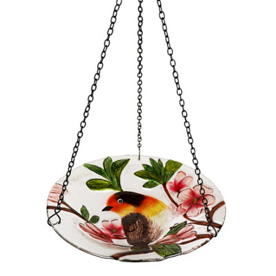 Country Living Hanging Bird Feeder Robin