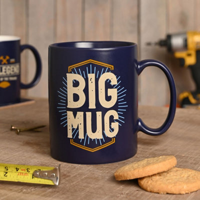 Well Crafted Men's Navy Big Mug Pint Mug In - Image 3