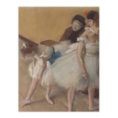 Artery8 Ballerina Dance Examination Edgar Degas Vintage Wall Art Poster Print 12X16" from B&Q