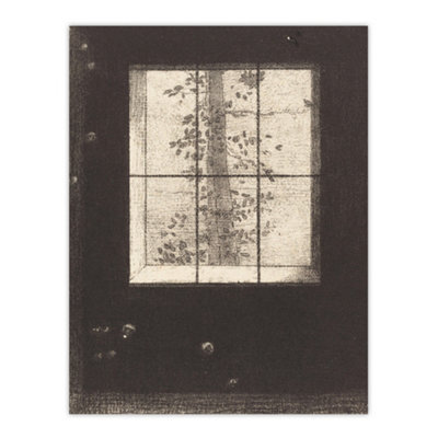 Artery8 Le Jour Day Window View Redon Vintage Wall Art Poster Print 12X16" from B&Q