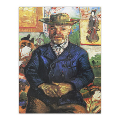 Artery8 Portrait Of Pere Tanguy Van Gogh Vintage Wall Art Poster Print 12X16" from B&Q