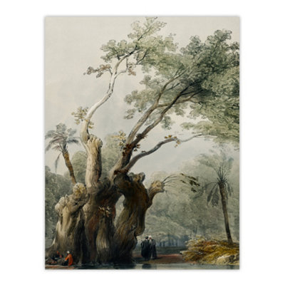 Artery8 The Holy Tree Of Metereah D. Roberts Vintage Wall Art Poster Print 12X16" from B&Q