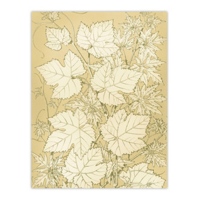 B&Q -  Leaves From Nature No 2 Botanical Jones Vintage Wall Art Poster Print 12X16"