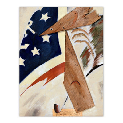 Artery8 Portrait Of Ralph Dusenberry Arthur Dove Wall Art Poster Print 12X16" from B&Q