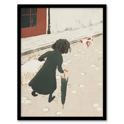 Artery8 Parisian Life The Little Laundress Bonnard Framed Wall Art Print 12X16" from B&Q