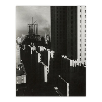 Artery8 Ny City View From The Shelton Stieglitz Wall Art Poster Print 12X16" from B&Q