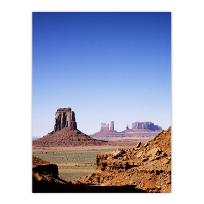 Artery8 Monument Valley Arizona Carol M Highsmith Wall Art Poster Print 12X16" from B&Q