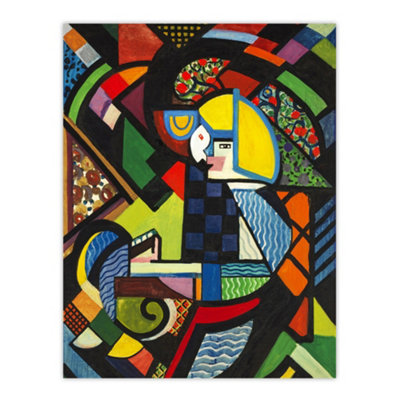Artery8 Daughter In A Rocker Henry Lyman Sayen Wall Art Poster Print 12X16" from B&Q