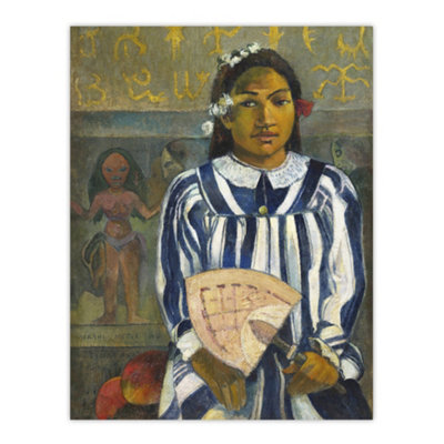 Artery8 The Ancestors Of Tehamana Paul Gauguin Wall Art Poster Print 12X16"