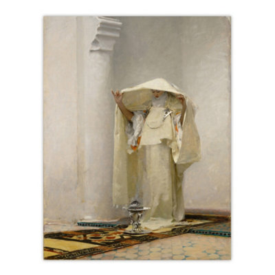 B&Q -  Smoke Of Ambergris John Singer Sargent Wall Art Poster Print 12X16"
