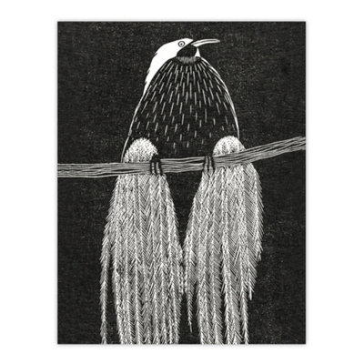 Artery8 Stylised Bird Of Paradise De Mesquita Wall Art Poster Print 12X16" from B&Q