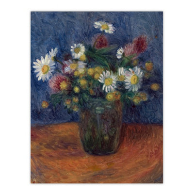 Artery8 Flower Bouquet In Vase Still Life Glackens Wall Art Poster Print 12X16" from B&Q