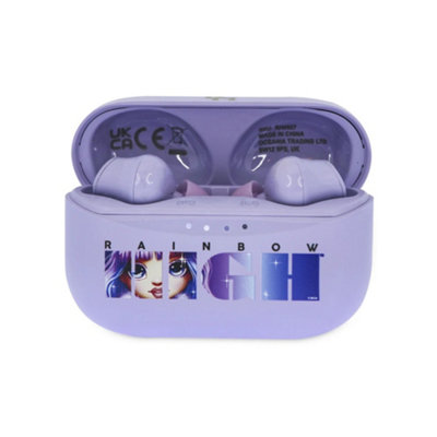  - Rainbow High Wireless Earbuds Purple (One Size)