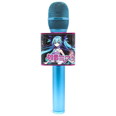 Hatsune Miku Karaoke Microphone Blue/black/pink (One Size) from B&Q