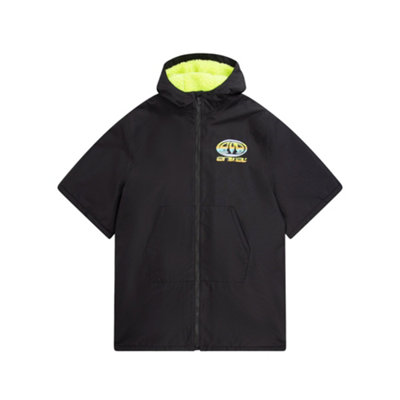  - Animal Childrens/kids Misty Recycled Waterproof Beach Parka Black (S)