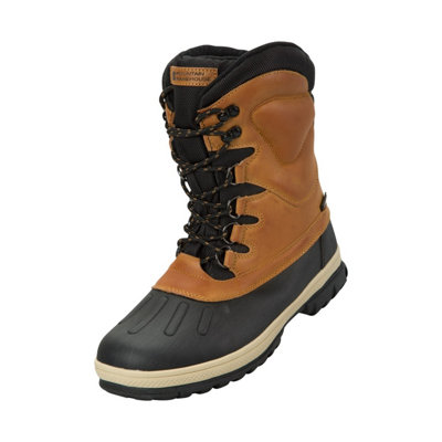 Mountain Warehouse Mens Arctic Thermal Snow Boots Brown (9 Uk) from B&Q