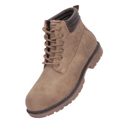  - Mountain Warehouse Mens Gorge Waterproof Boots Light Brown (9 Uk)