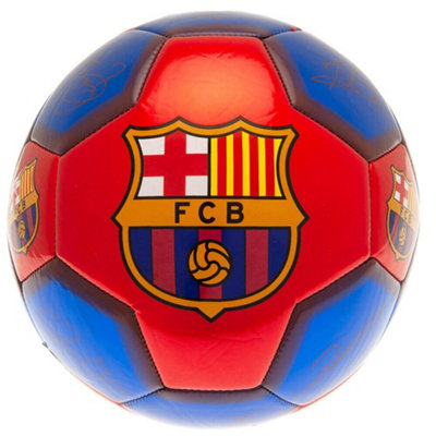 Fc Barcelona Barca Barca Barca Crest Football Maroon/navy Blue (5) from B&Q