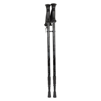 Mountain Warehouse Hiker Trekking Poles Set (Pack Of 2) Grey (One Size) from B&Q