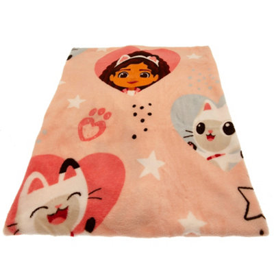 Gabbys Dollhouse Fleece Blanket Multicoloured (150Cm X 100Cm) from B&Q