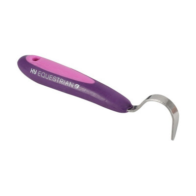 Hyshine Pro Groom Horse Hoof Pick Purple/pink (16Cm) from B&Q