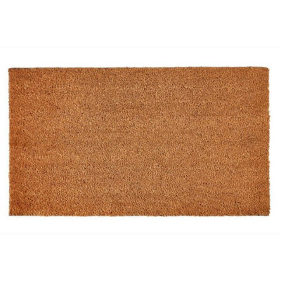Groundsman Coir Door Mat Brown (40Cm X 70Cm) from B&Q