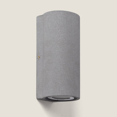 Portwest Westport Hampton 200 Led Outdoor Up & Down Wall Light Concrete Grey from B&Q