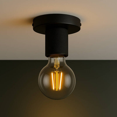 Portwest Westport Knurl Flush Light Black from B&Q