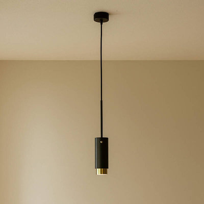 Portwest Westport Industrial Ceiling Pendant Light Black from B&Q