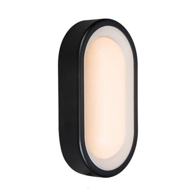 Edit Santorini Led Outdoor Flush Wall Light Dark Grey from B&Q