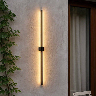 Edit Aegina Led Outdoor Flush Wall Light Dark Grey from B&Q