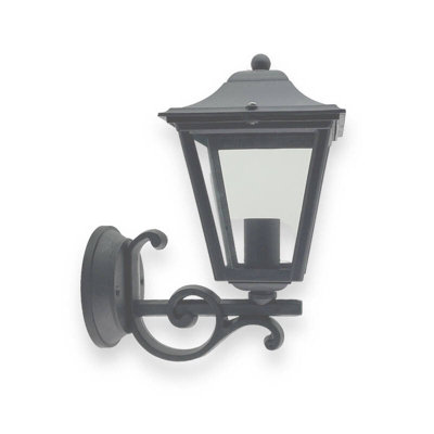 Edit Coastal Tidal Outdoor Lantern Wall Light Anthracite from B&Q