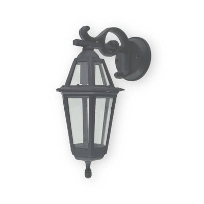 Edit Coastal Voyage Outdoor Lantern Wall Light Anthracite from B&Q