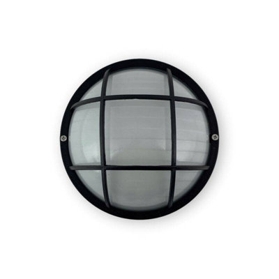 Edit Coastal Drift Outdoor Flush Wall Light Black from B&Q